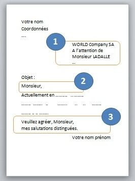 Qu'est Ce Qu'une Lettre De Demande D'emploi  Employment 