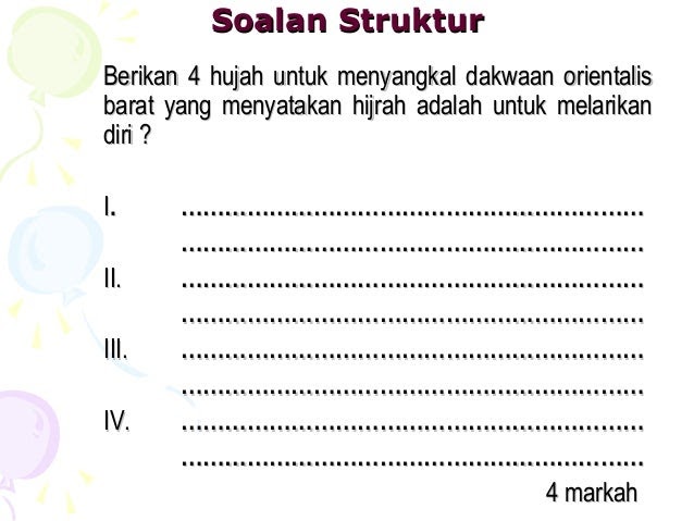 Soalan Struktur Sejarah Tingkatan 4 Bab 1 Tamadun Mesir 