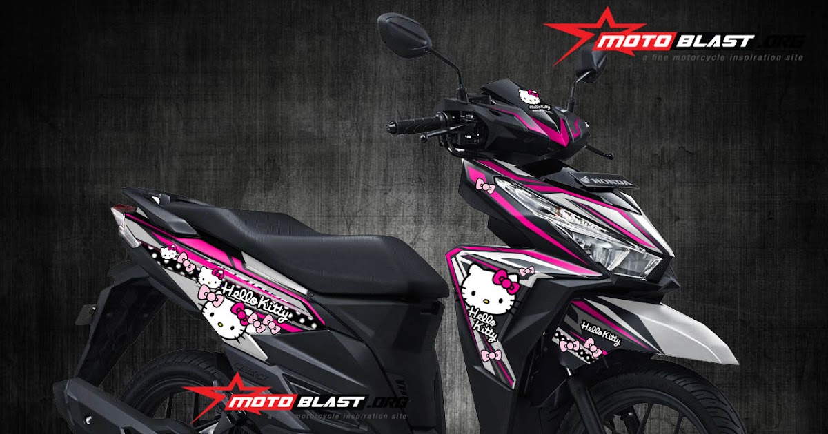 Modifikasi Hello Kitty Vario Kumpulan Modifikasi Motor Vario