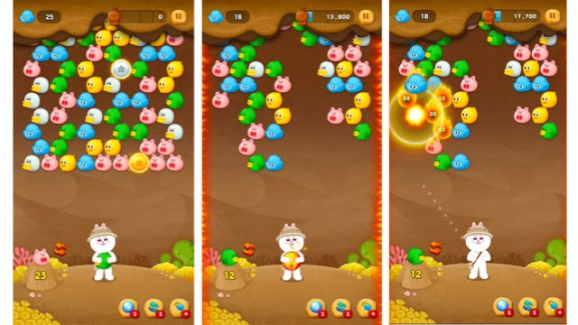 最高line バブル2 クイズ 子供向けぬりえ
