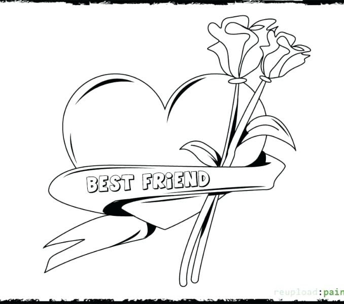 It is a word that you mainly see in the chats, so think of facebook and whatsapp. Best Friends Forever Coloring Pages At Getdrawings Free Download