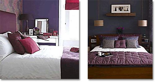 If so i put more stuff on my. Purple Bedrooms From Regal To Rustic