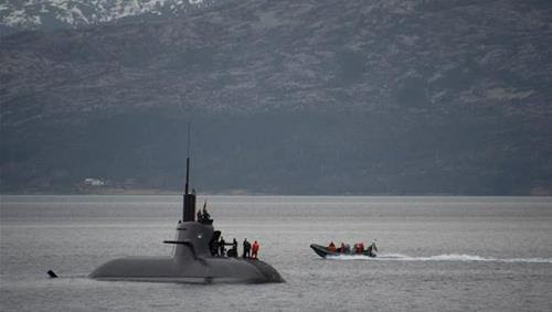 SNMG 1 takes part in Norwegian exercise Arctic Dolphin 2023