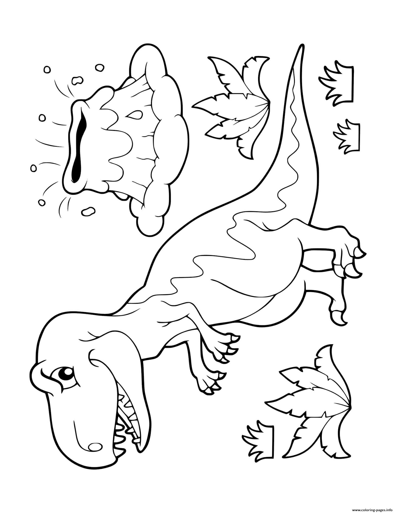 download 38 dinosaur cartoon for kids printable free