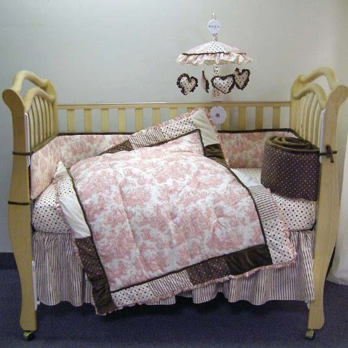 #3 Discount Waverly Rose Toile 4 Piece Crib Bedding Set by ...