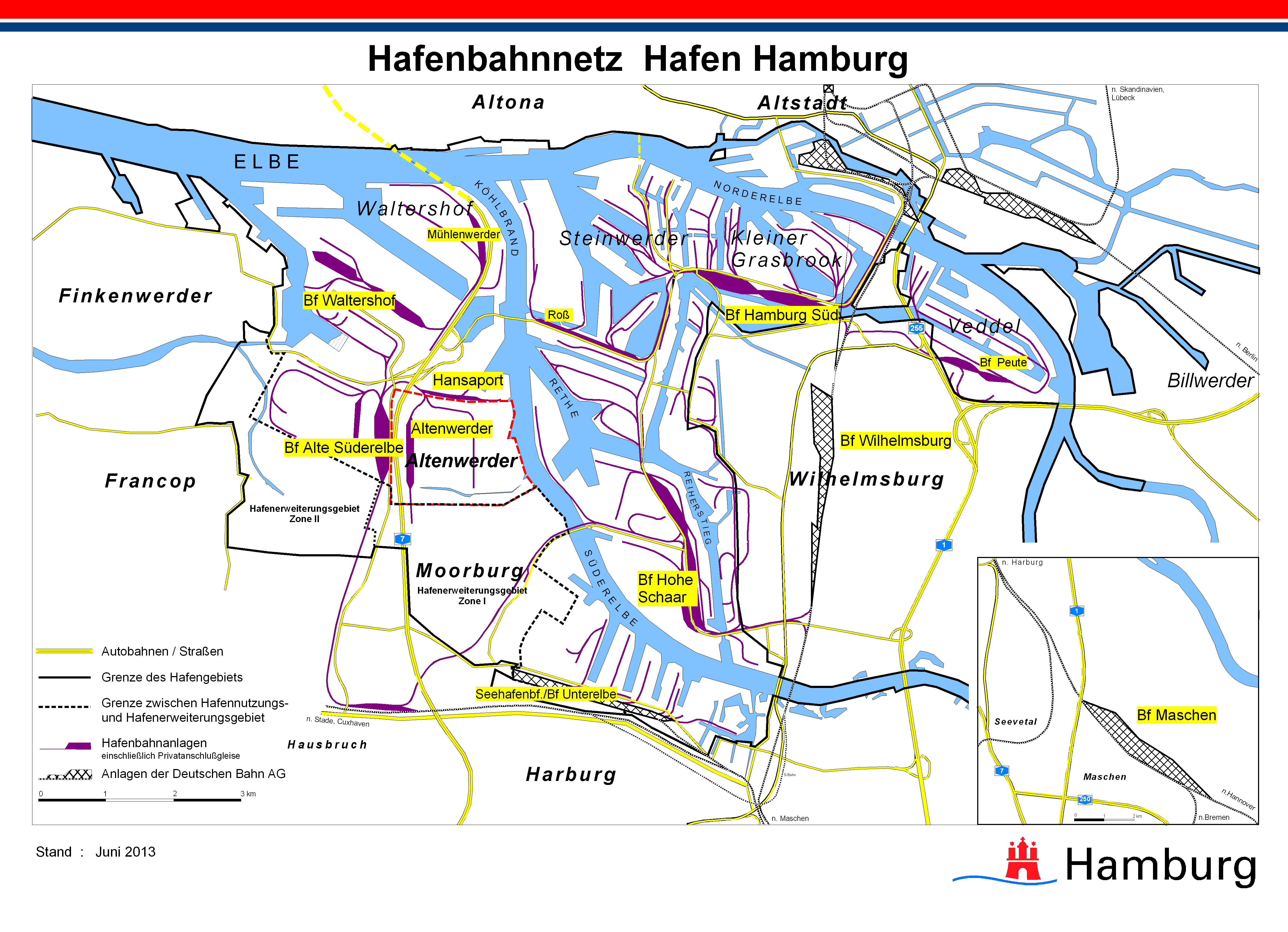 Darüber hinaus bot er im rahmen von werbeveranstaltungen und sonstigen ereignissen seine dienste als so. Hamburger Hafenbahn H W Hellmuth Hamburger Hafenplan Und Hafenbahn Netzplan