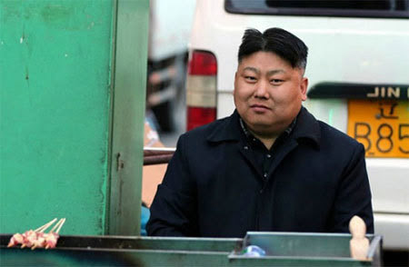 anh bán thịt, Jong Un