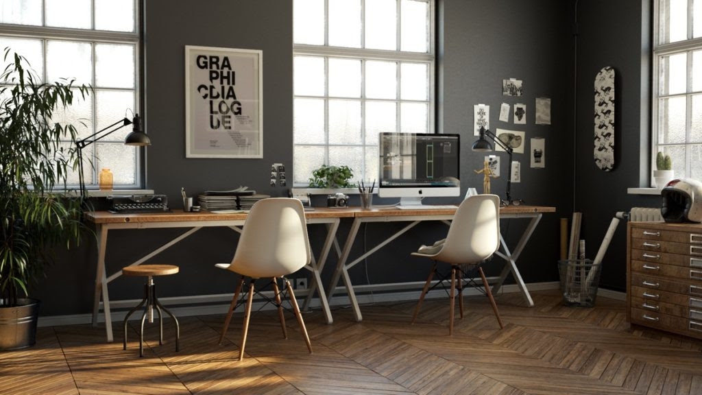 Welcome to the industrial interior design style guide where you can see photos of all interiors. 20 1 Industrial Style Home Office Inspiration To Get A Bunch Of Ideas Loftspiration