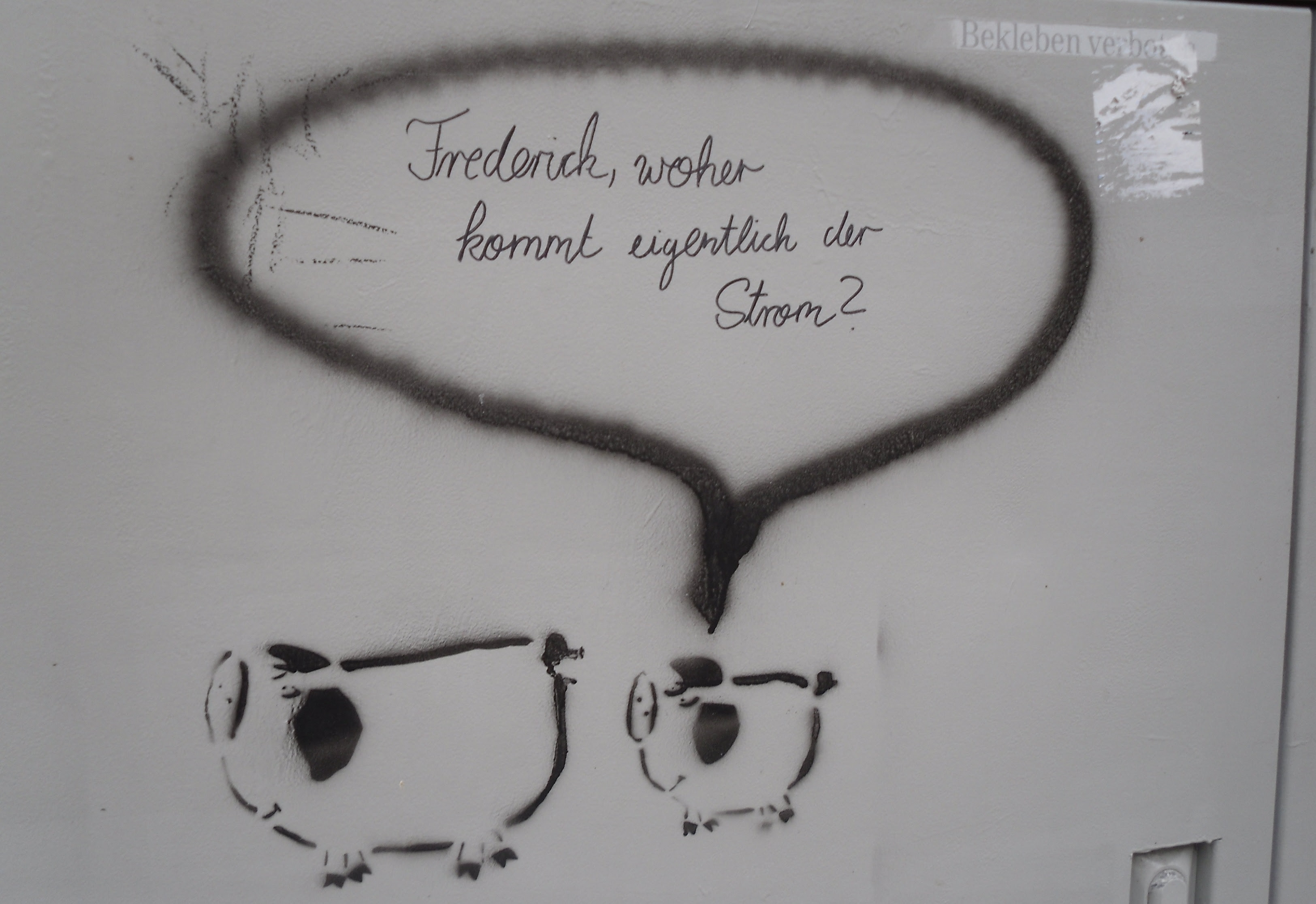 Offenbar ist es aber gar nicht so. Piggeldy Und Frederick Drei Stadte