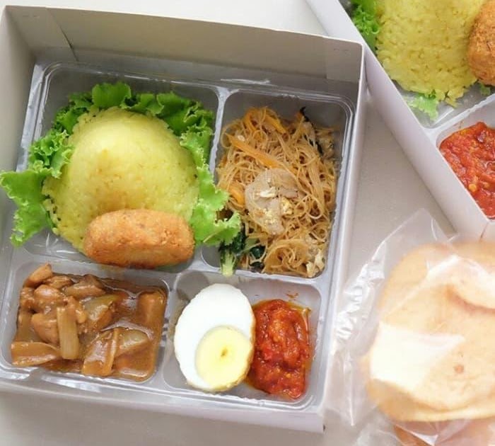 Nasi Box Kekinian / Pesan Nasi Box Paket Lunch Box Harga ...