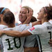 Abby Wambach, center, celebrating with her teammates after scoring in the first half against Nigeria.