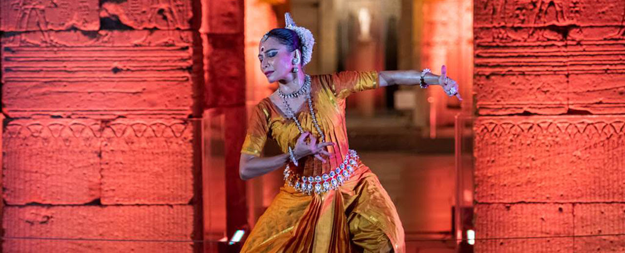 Dançarina e coreógrafa, performance de Bijayini Satpathy