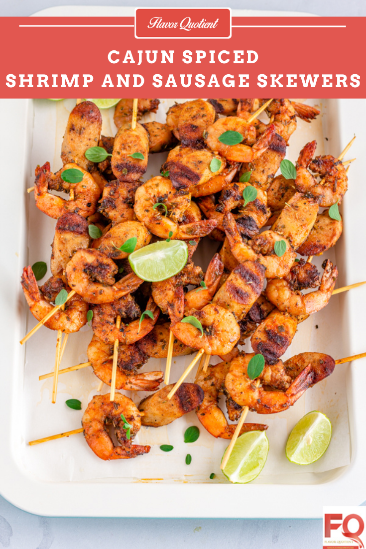 Shrimp scampi is an american appetizer recipe. Shrimp And Sausage Skewers Flavor Quotient