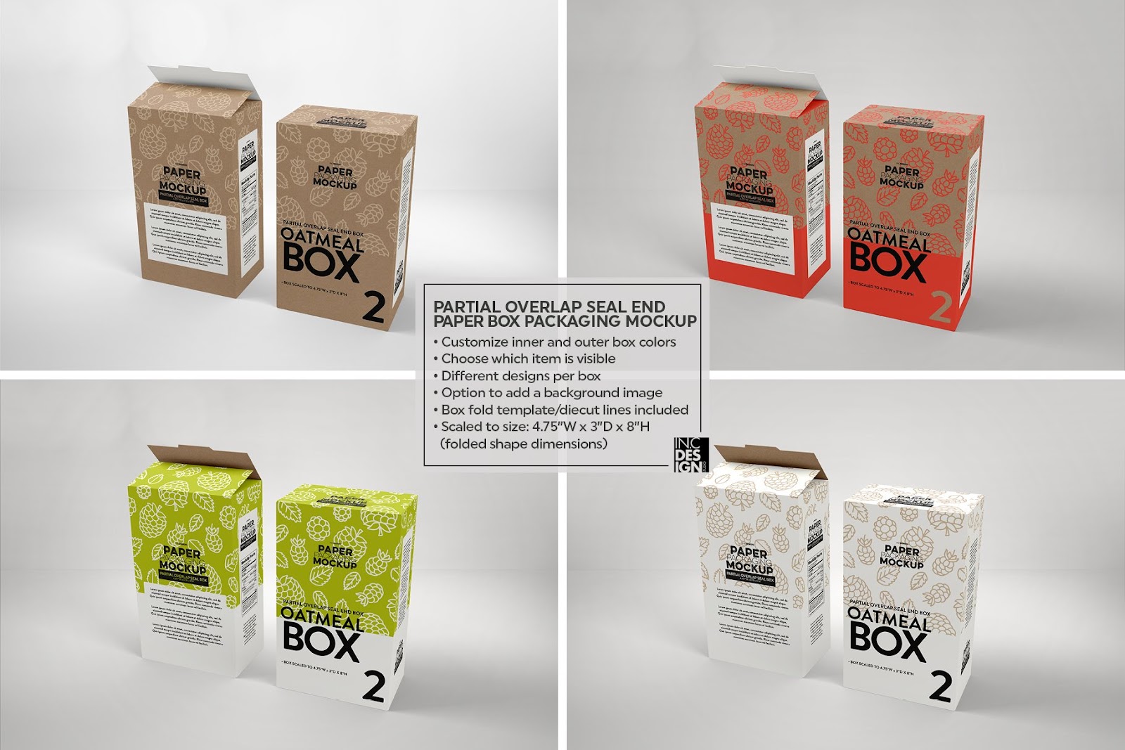 Download 782+ Template Cereal Box Mockup DXF Include - 782 ...