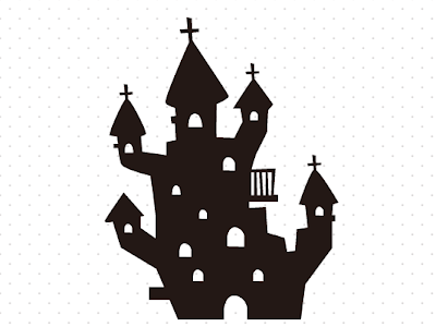 印刷可能 ハロウィン お城 イラスト 無料イラスト画像