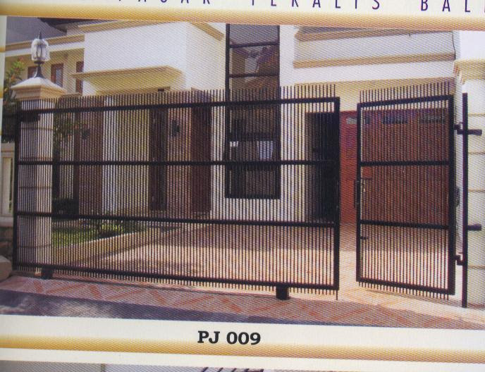 Gambar Desain Pagar Holo  Rumah XY