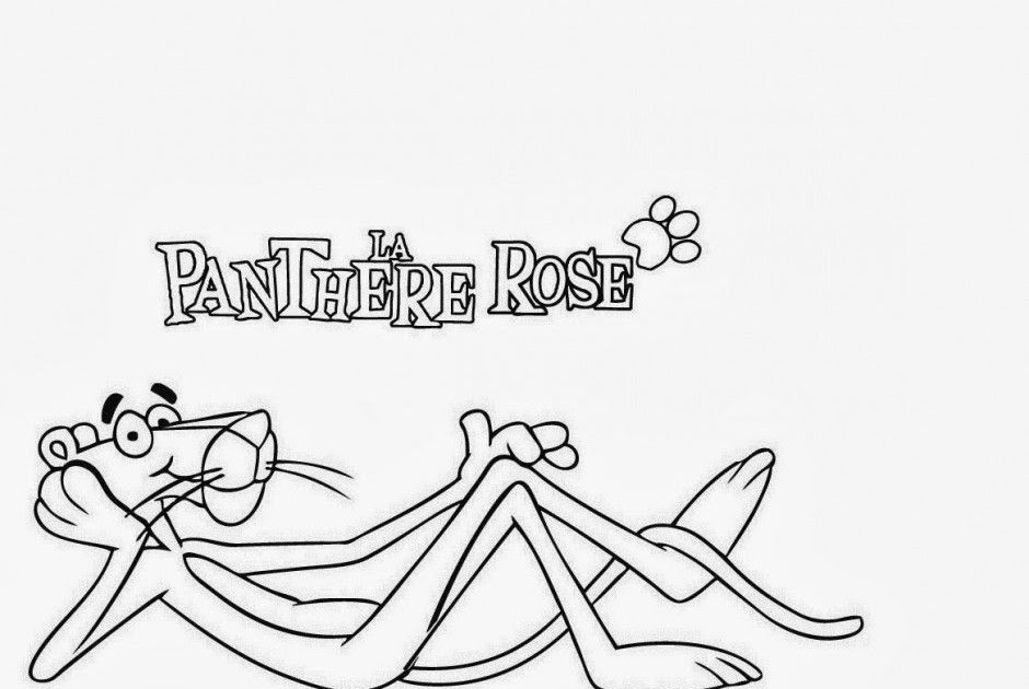 Pink Panther Coloring Pages - Coloringnori - Coloring Pages for Kids