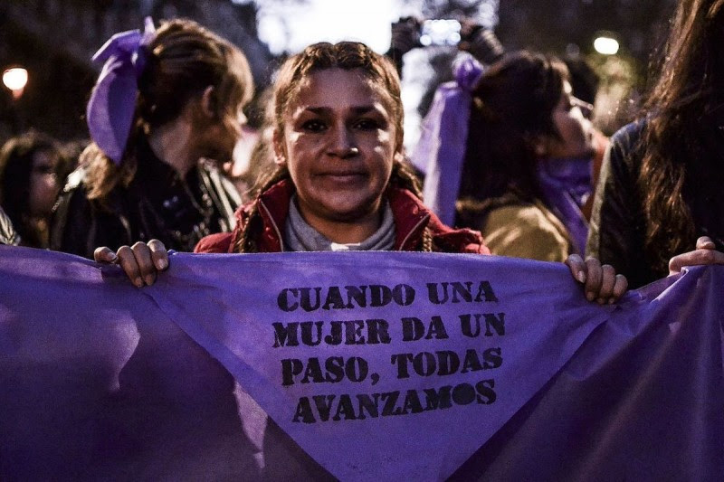 <p>Manifestación contra la violencia machista #Niunamenos en Buenos Aires, el pasado 3 de junio de 2017.</p>