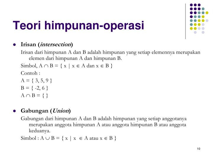 Contoh Operasi Himpunan Irisan - Toko FD Flashdisk Flashdrive