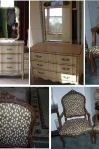 The bed has two generously sized drawers in the footboard, with hand grabs routed on the bottom. Bassett French Provincial Bedroom Set French Provincial Furniture