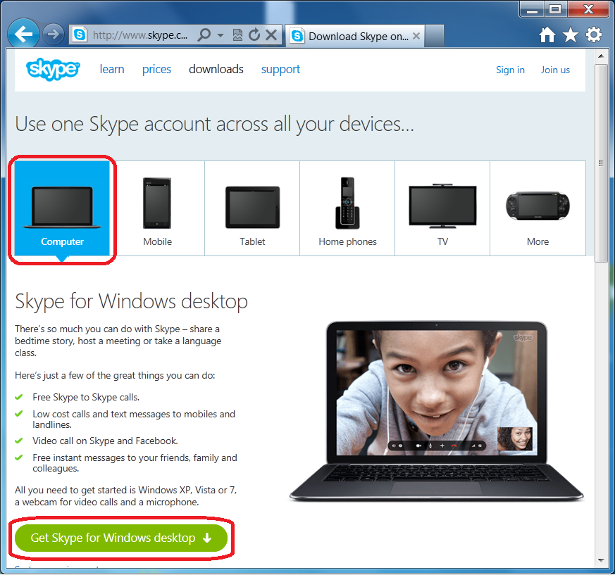 Skype for windows 7 free download, and many more programs Download And Install Skype For Windows Desktop Getsteps Com