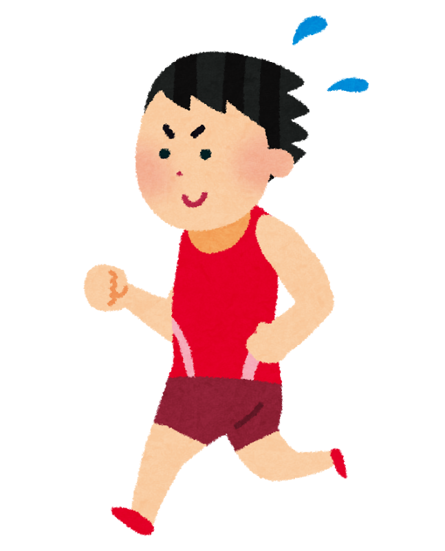 トップ100 ランニング イラスト 無料 アニメ画像