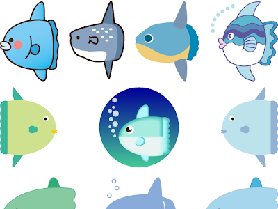 [10000ダウンロード済み√] かわいい マンボウ イラスト 簡単 333523