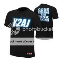 Chris Jericho & AJ Styles Y2AJ Authentic T-Shirt