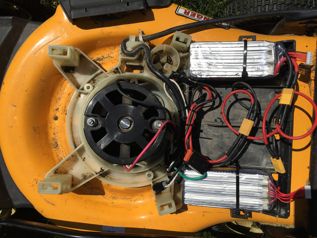 Some of that is merely the difference between what. Cubcadet Cc500 Electric Mower Lipo Battery Conversion Plastibots