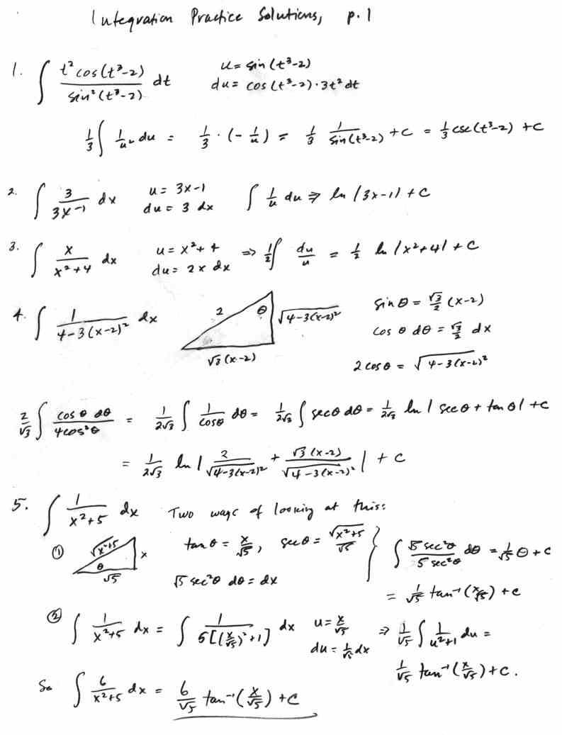 Calculus 2 Exam 2