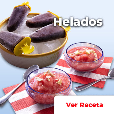 Ver receta, helados