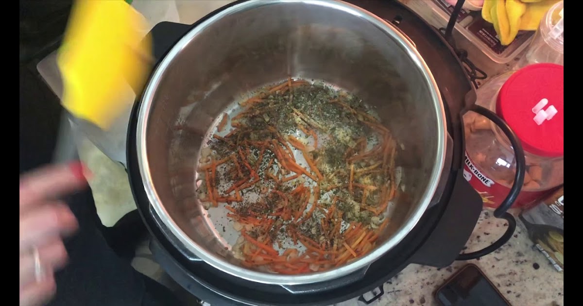 Chicken Noodle Soup In Power Quickpot / How To Use The ...