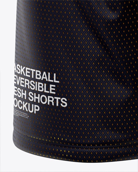 Download 352+ Basketball Reversible Mesh Short Mockup Front View Mockups Design