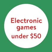 Electronic games under $50