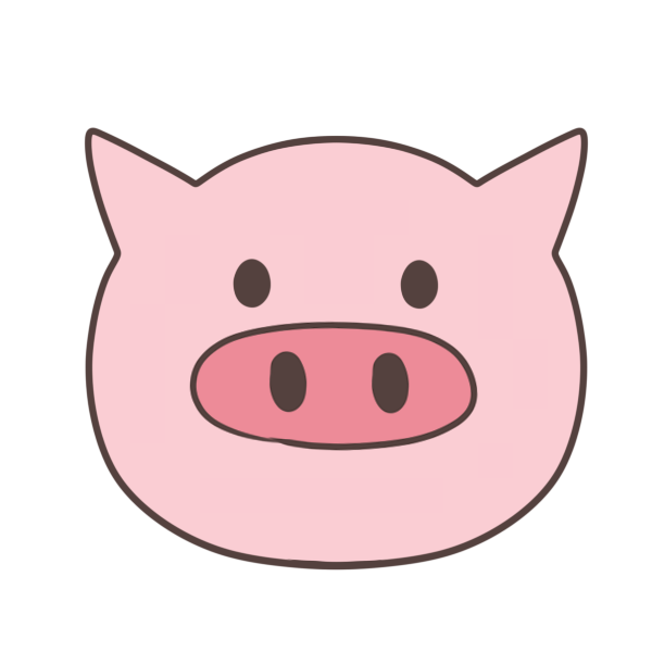 100 Epic Bestぶた イラスト 無料 動物ゾーン