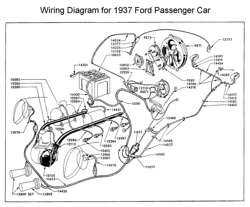 Using the supplied terminals and connectors, connect these wires along with the headlight ground wires to the headlight connectors according to the orientation in the diagram on this page. Flathead Electrical Wiring Diagrams