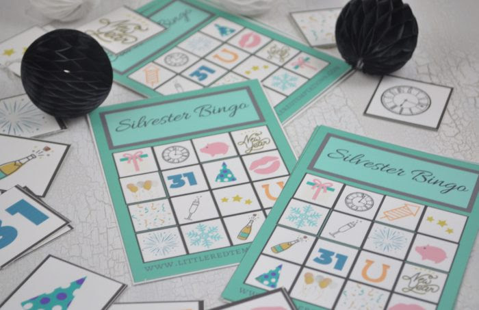 Benieuwd naar de uitslag van de superbingo? Silvesterbingo Mit Gratis Druckvorlage Little Red Temptations
