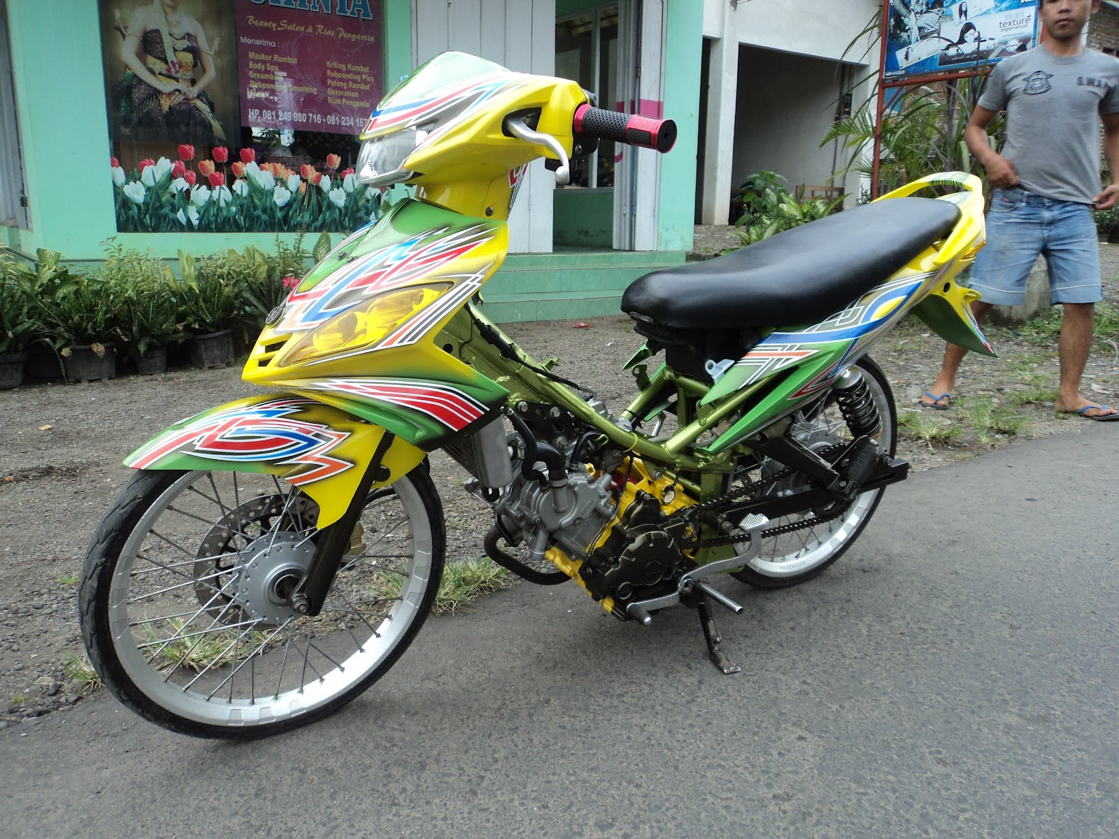 Koleksi Ide Modif Warna Jupiter Mx Lama Terupdate  Fire Modif