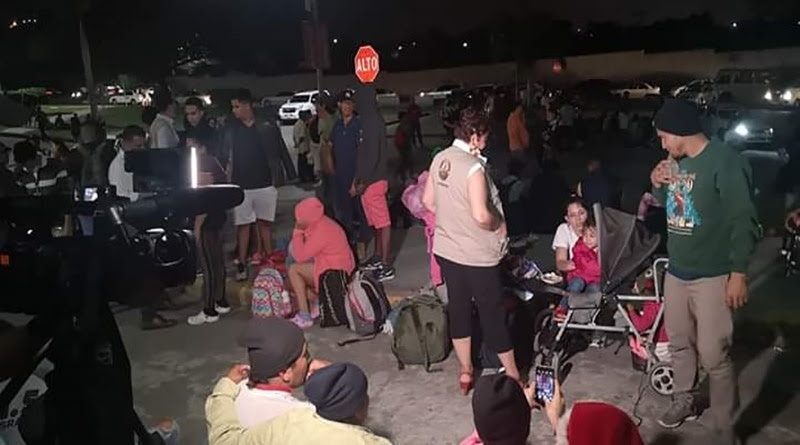migrantes hondureños