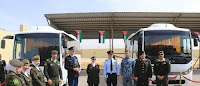 NATO delivers buses to the Military Women’s Training Centre of Jordan