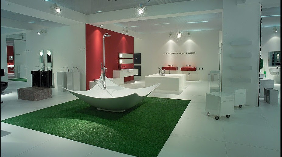 A look at 18 astounding small bathroom designs. Modern Creative Bathrooms From Flaminia