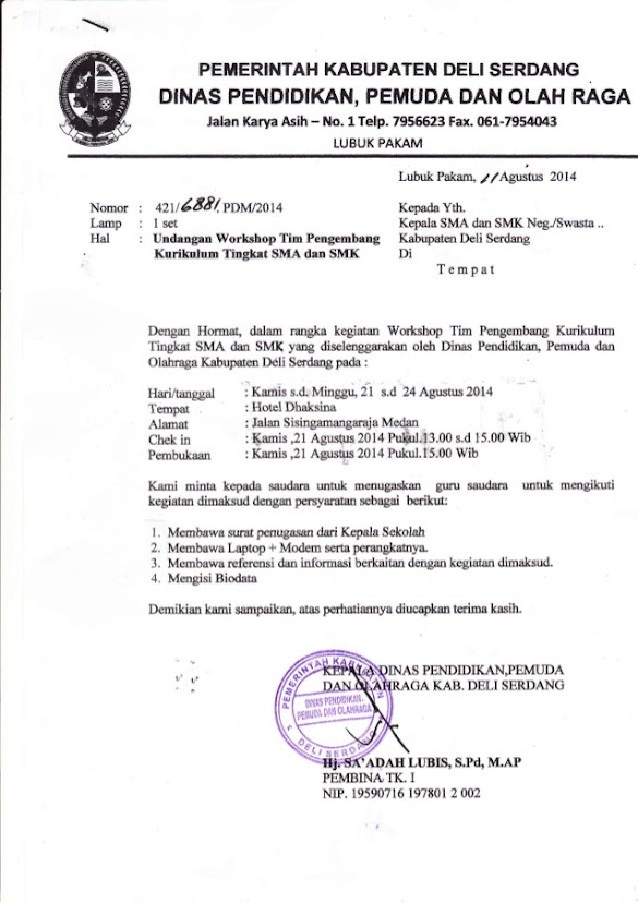 Contoh Surat Resmi Dari Kepala Desa Ke Camat / Contoh Surat Tanah Sk