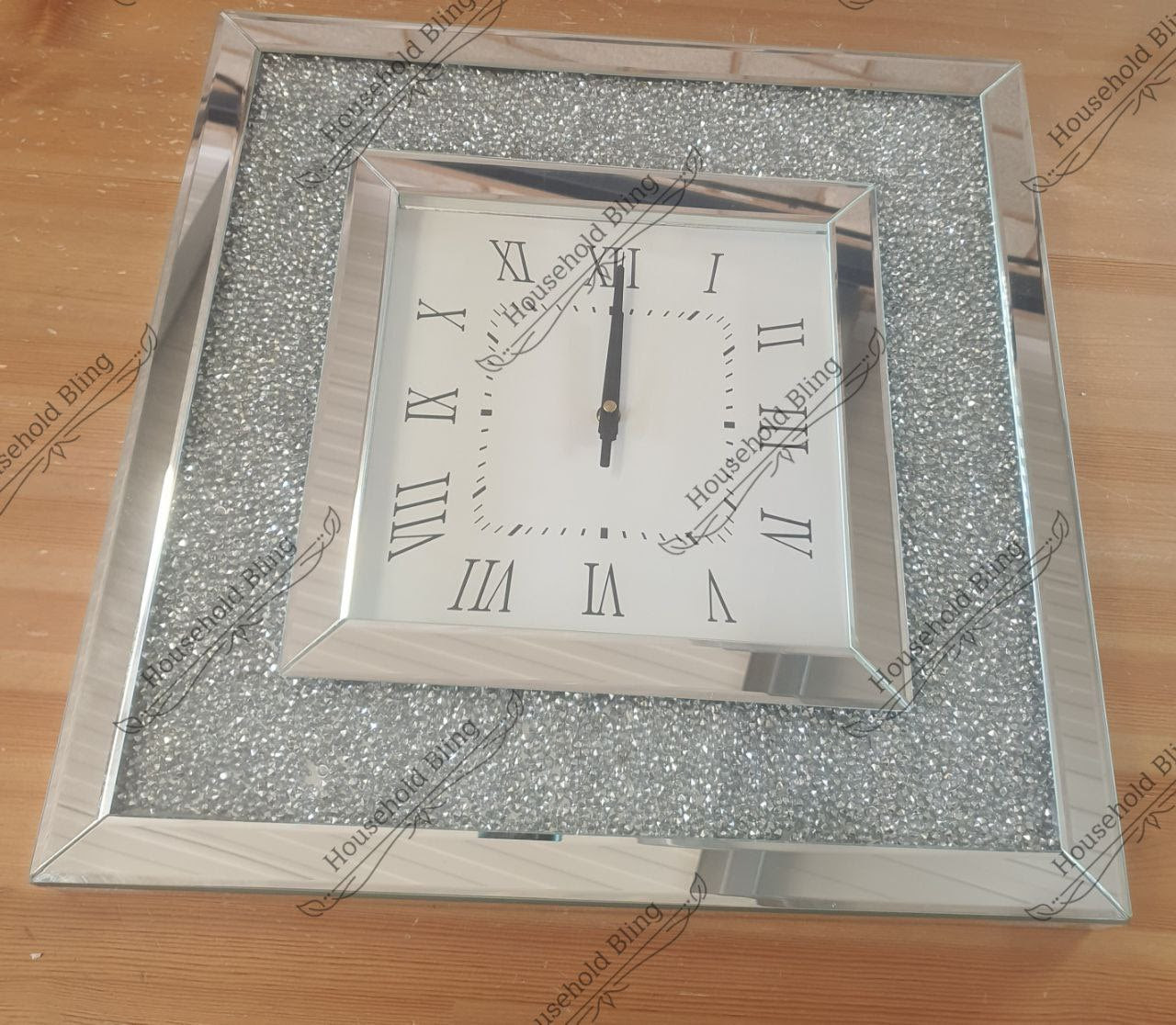 Bling clock is not just a. Large Clock Household Bling