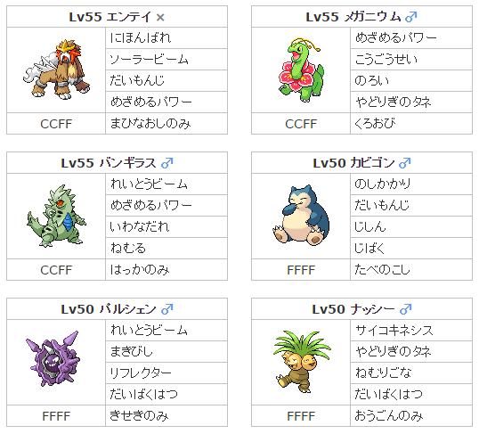 ポケモン 金銀 おすすめ パーティー ポケモンの壁紙