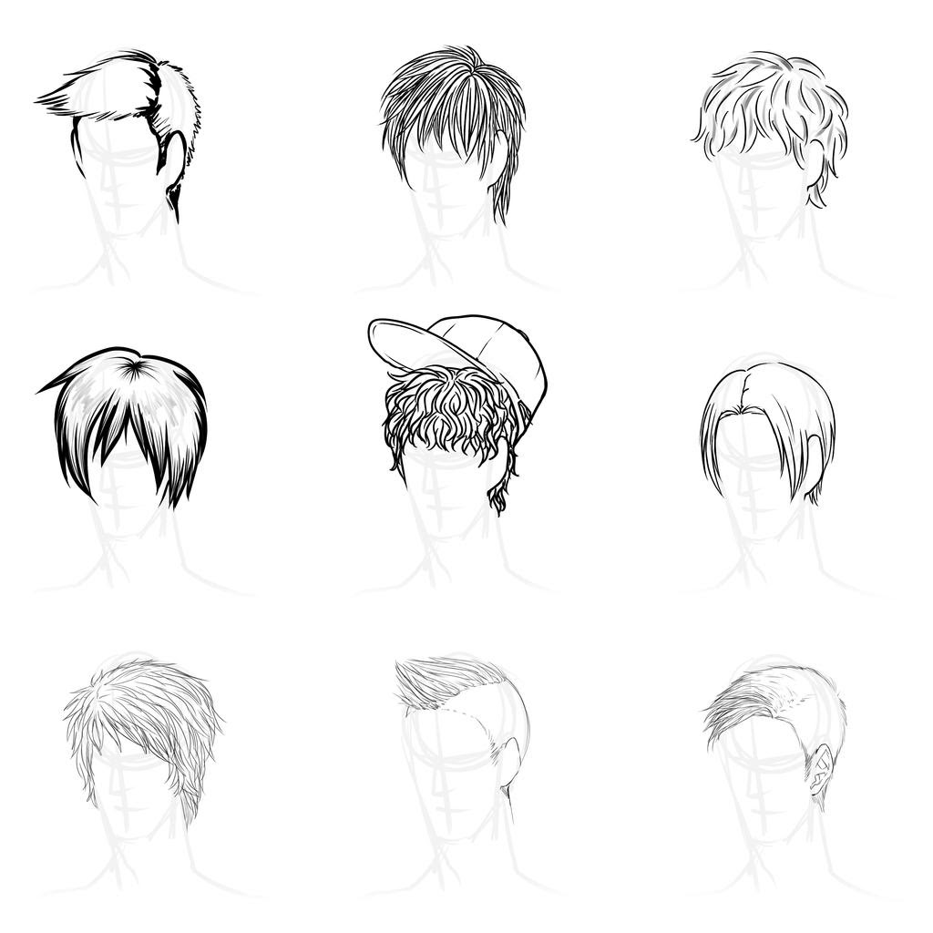 Best Image of Anime  Boy  Hairstyles 