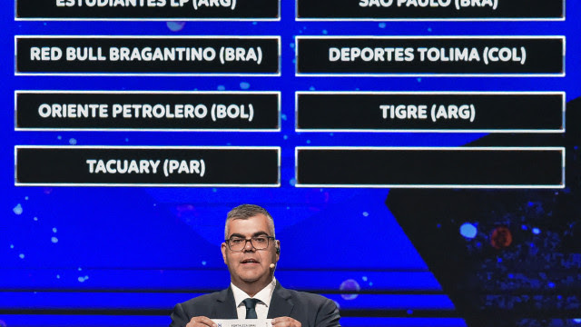 Conmebol sorteia grupos da edição 2023 da Copa Libertadores