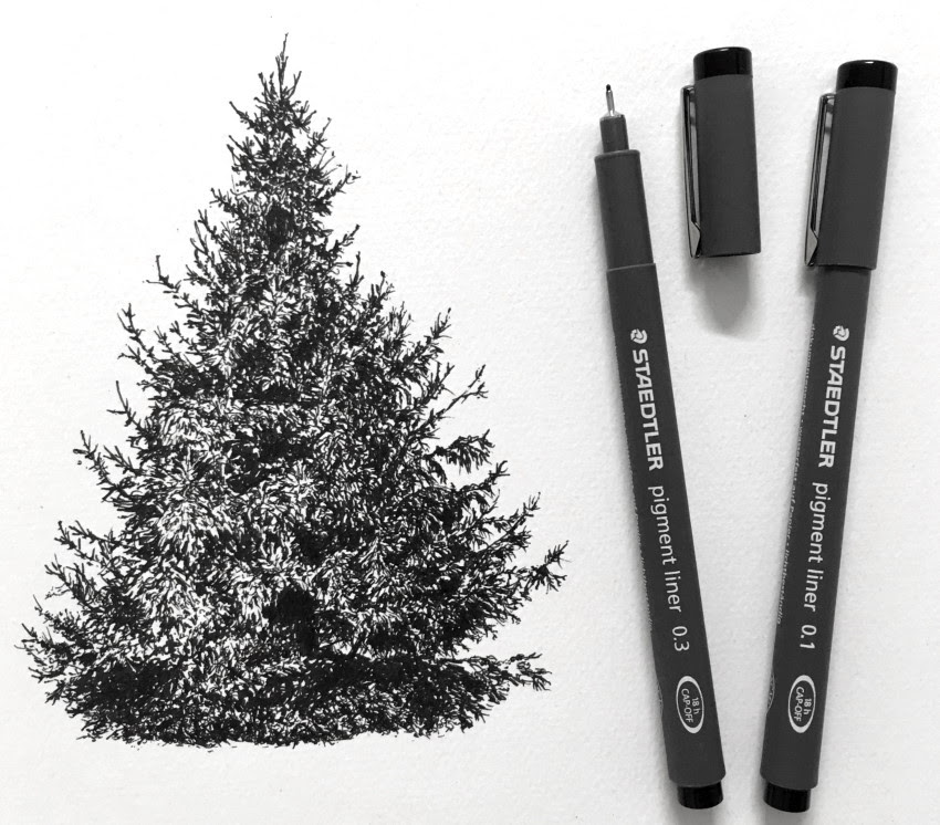 Feel free to explore, study and enjoy paintings with paintingvalley.com How To Draw Realistic Trees With Pen Ink Ran Art Blog