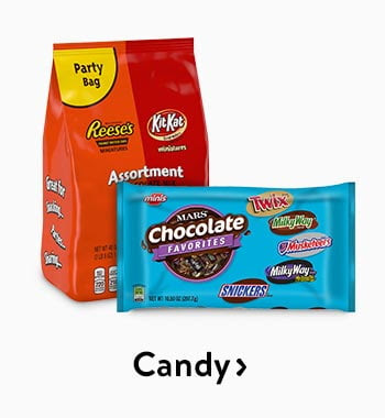 Shop for Halloween candy