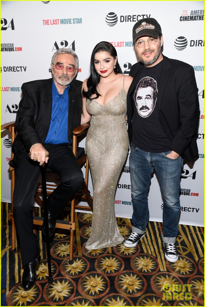 The film festival scene was taken from a real episode of the movie needed a better script. Ariel Winter Channels Old Hollywood For The Last Movie Star Premiere Photo 4054863 Adam Rifkin Ariel Winter Burt Reynolds Chevy Chase Clark Duke Diane Warren Juston Street Marilu Henner Pictures Just Jared
