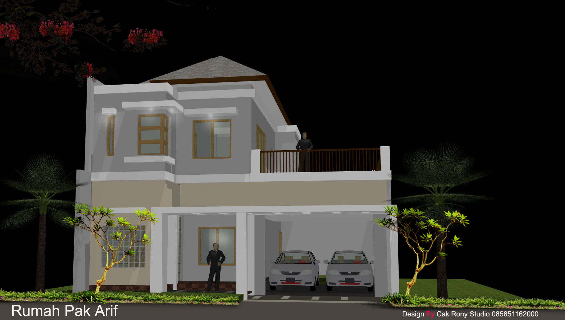 65 Desain Rumah Minimalis 5 X 6 Lantai 1 Dan 2 Mewah Galgado